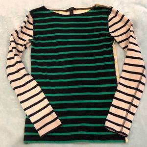 J. Crew long sleeve striped shirt